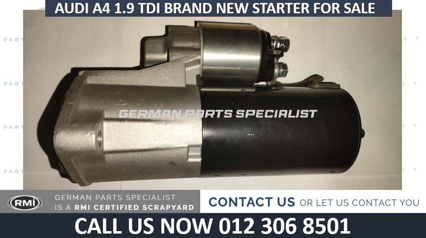 AUDI A4 1.9 TDI BRAND NEW STARTERS FOR SALE - Private Seller AUDI A4 1.9 TDI BRAND NEW STARTERS FOR SALE - Private Seller