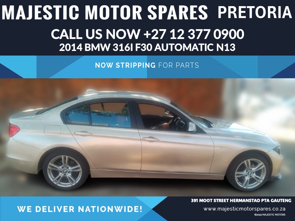Bmw 316i F30 N13 petrol stripping for spares used - Private Seller Bmw 316i F30 N13 petrol stripping for spares used - Private Seller