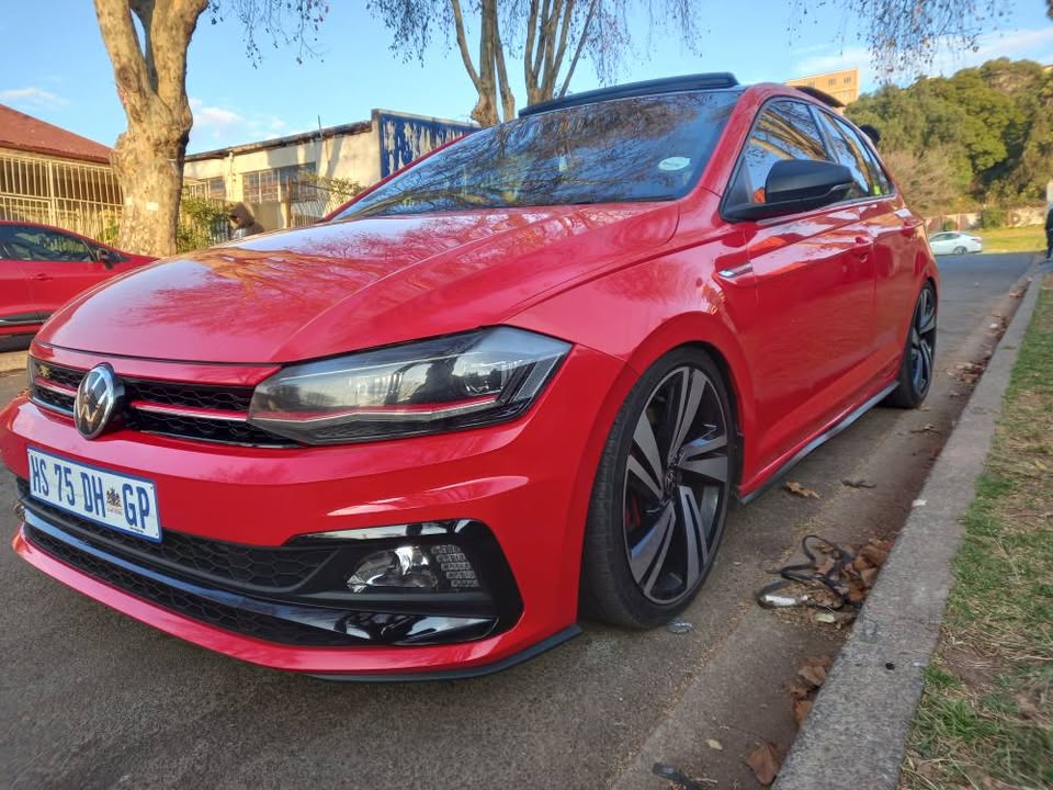2019 VW Polo GTI 2.0 TSI Petrol, Automatic DSG, Red, 78000kms, R300,000. Sunroof, Reverse Camera.