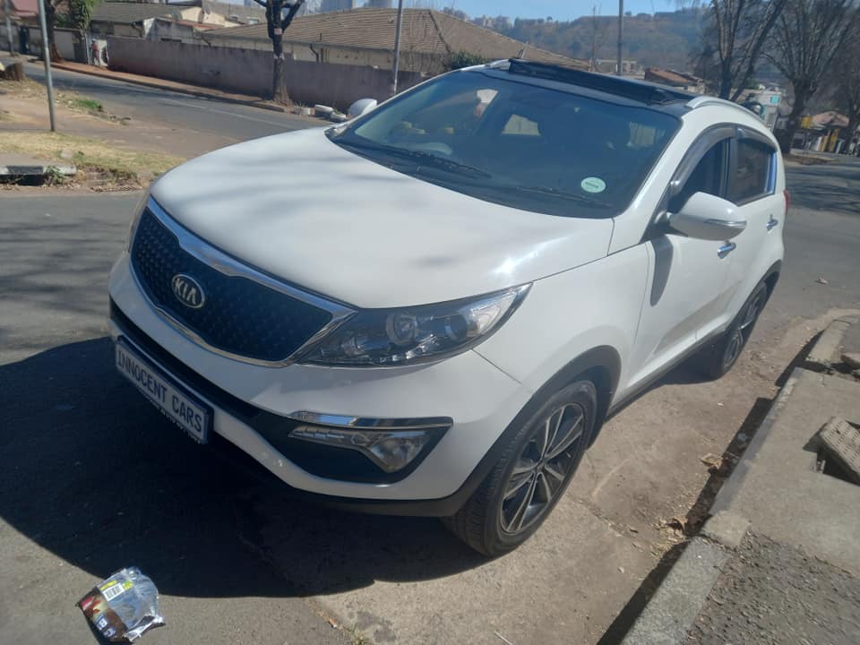 2016 KIA SPORTAGE 2.0 CRDI ENGINE DIESEL, AUTOMATIC, WHITE COLOR