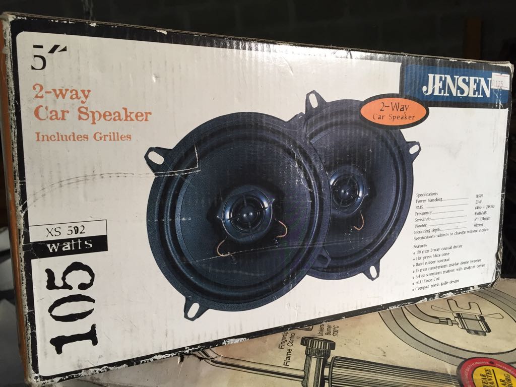 jensen coaxial speakers