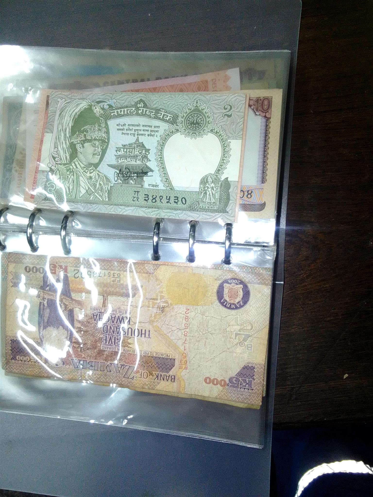 Old countries coins and Notes