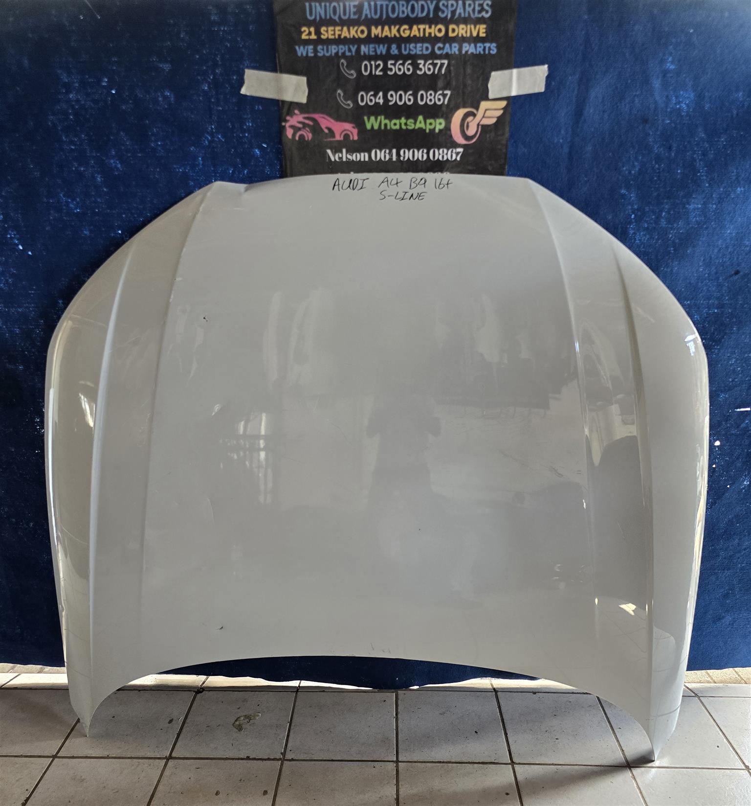 Audi A4 B9  bonnet S-Line 2016+