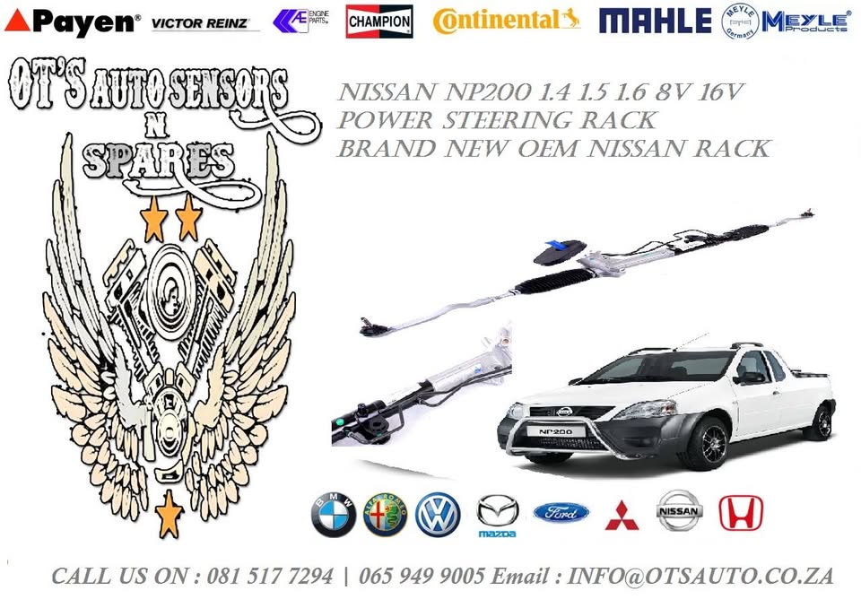 NISSAN NP200 1.4 1.6 POWER STEERING RACK - Private Seller NISSAN NP200 1.4 1.6 POWER STEERING RACK - Private Seller