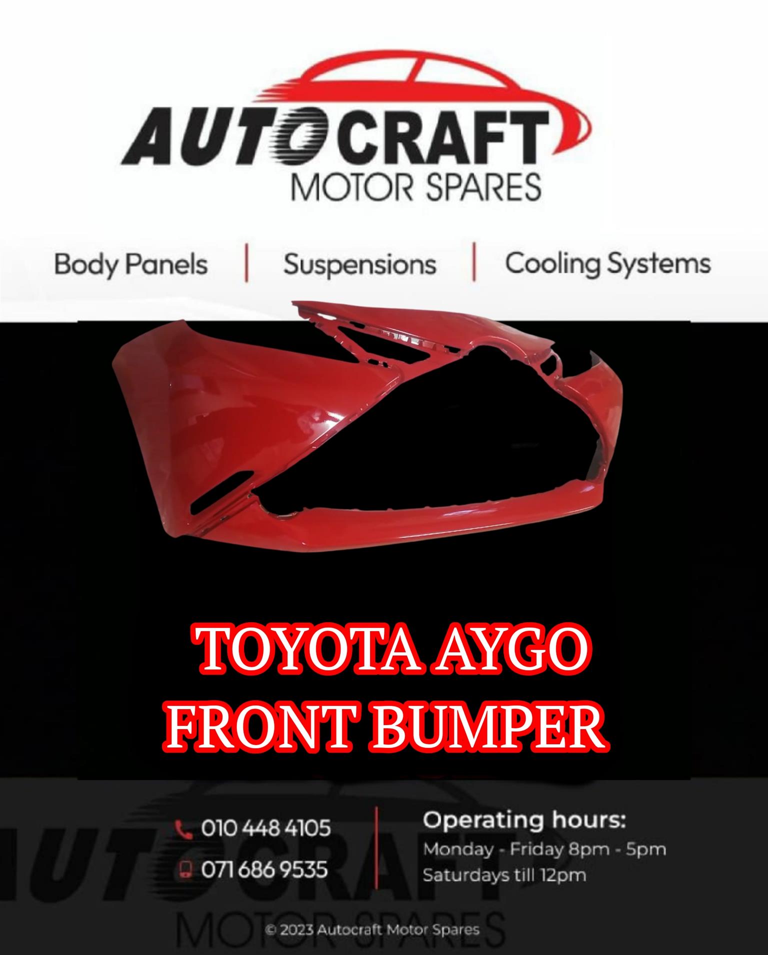 Toyota Aygo front bumper