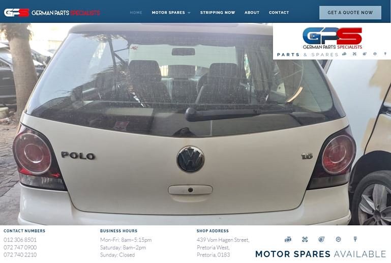 VW POLO BUJWA 2005 TRENDLINE USED REPLACEMENT TAILGATE FOR SALE - Private Seller VW POLO BUJWA 2005 TRENDLINE USED REPLACEMENT TAILGATE FOR SALE - Private Seller