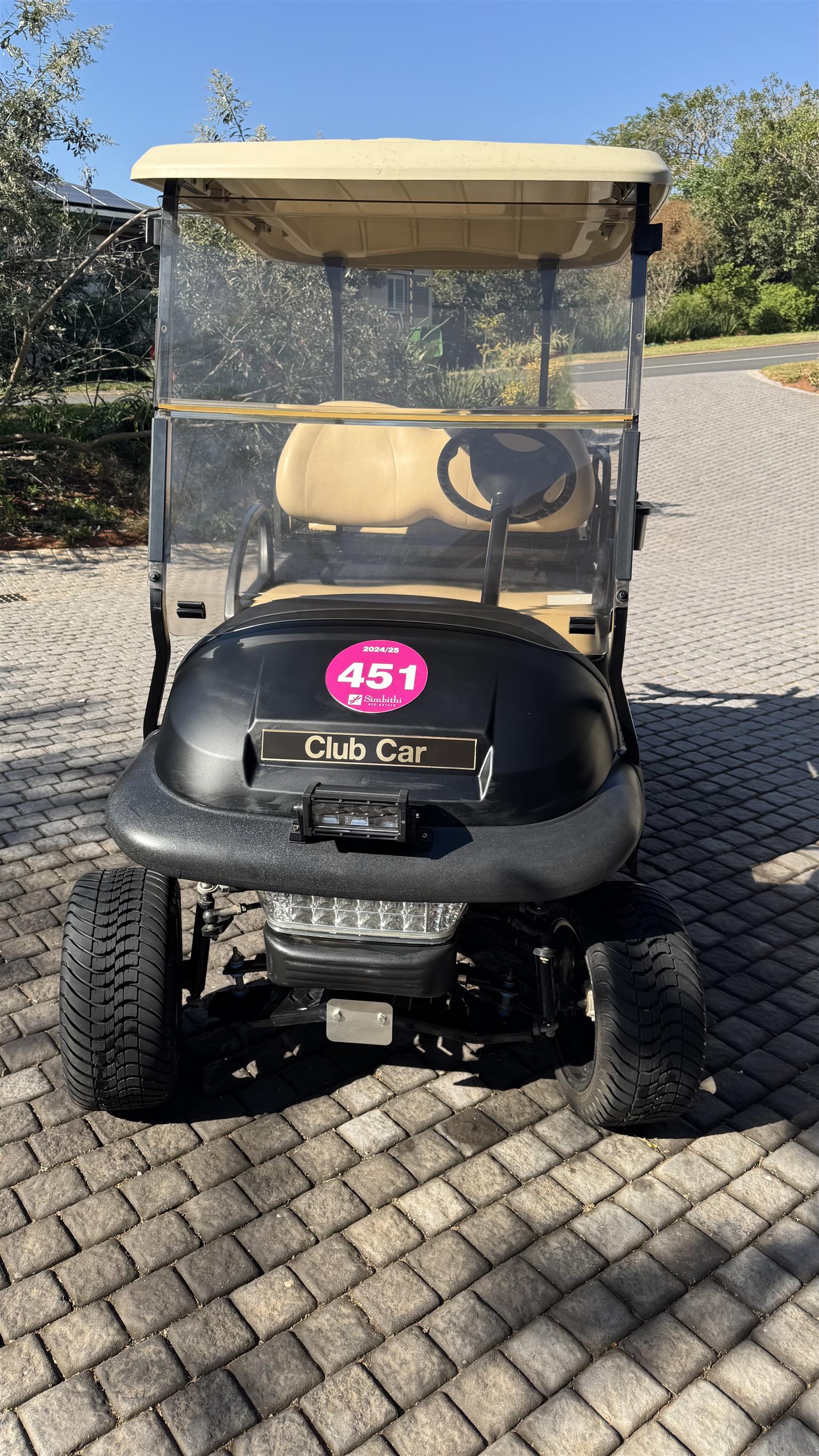 Golf Cart - club car precedent 4 seater with lift kit and lithium ion battery