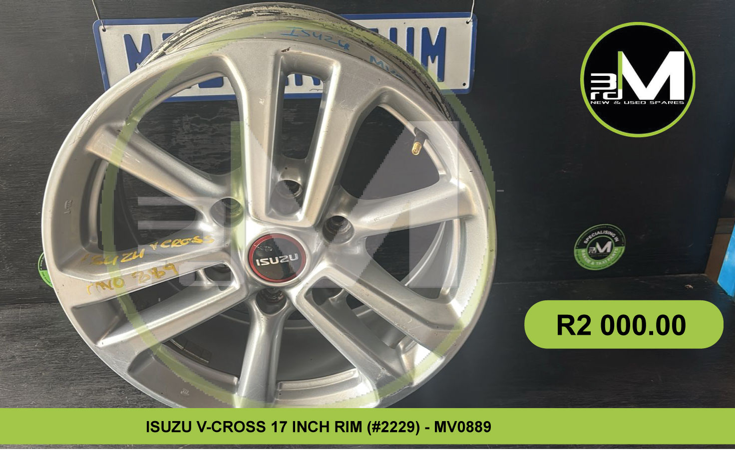 ISUZU V-CROSS 17 INCH RIMS AVAILABLE (SOLD INDIVIDUALLY) - Private Seller ISUZU V-CROSS 17 INCH RIMS AVAILABLE (SOLD INDIVIDUALLY) - Private Seller