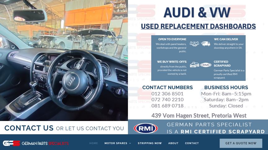 Audi & VW dashboards for sale - Private Seller Audi & VW dashboards for sale - Private Seller