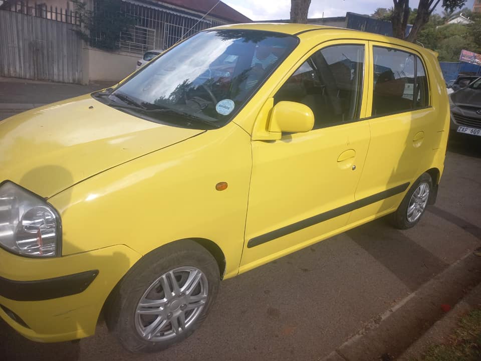 2007 HYUNDAI ATOS PRIME 1.1 GLS PETROL, MANUAL, YELLOW COLOR, MILEAGE 138000KMS
