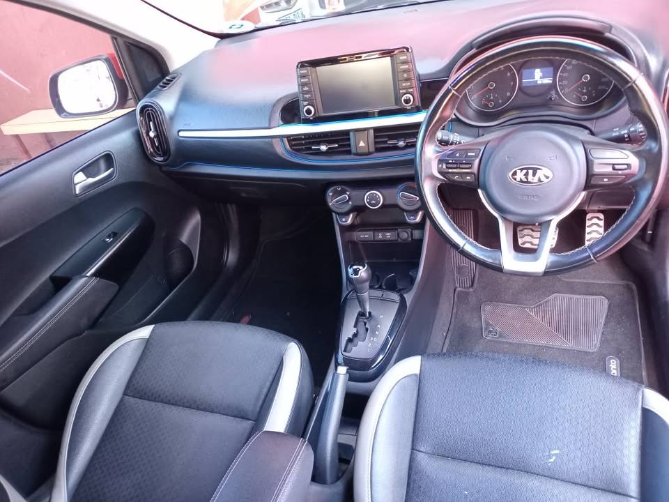 2019 Kia picanto 1.2 smart Automatic, Red color Reverse camera and reverse sensor Petrol 660
