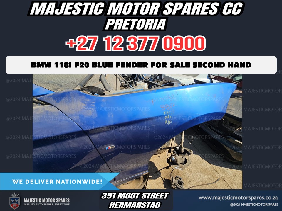 BMW 118i F20 Blue Fender for Sale - Private Seller BMW 118i F20 Blue Fender for Sale - Private Seller