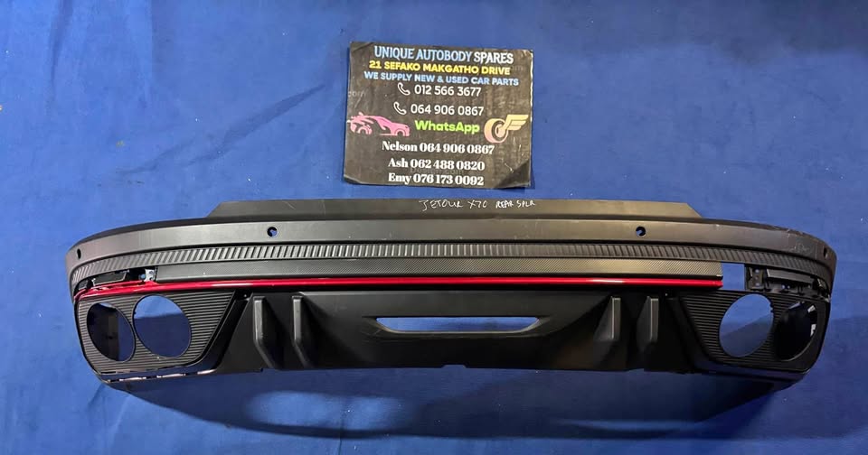 Jetour X70 Rear Back Bumper Spoiler - Private Seller Jetour X70 Rear Back Bumper Spoiler - Private Seller
