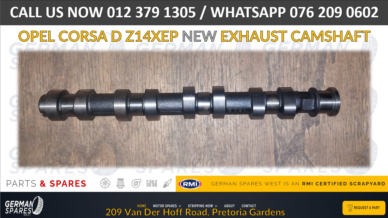 OPEL CORSA D Z14XEP NEW EXHAUST CAMSHAFT FOR SALE - Private Seller OPEL CORSA D Z14XEP NEW EXHAUST CAMSHAFT FOR SALE - Private Seller
