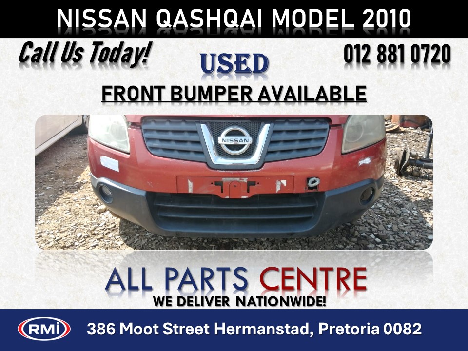 2010 Nissan Qashqai Front Bumper for Sale 2010 Nissan Qashqai Front Bumper for Sale
