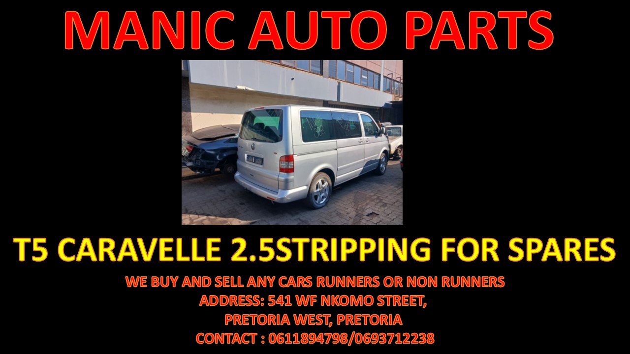T5 CARAVELLE 2.5 STRIPPING FOR SPARES - Private Seller T5 CARAVELLE 2.5 STRIPPING FOR SPARES - Private Seller