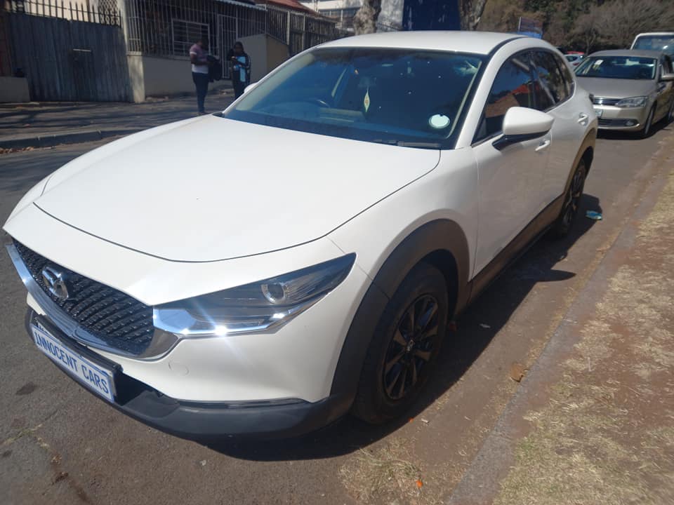 2021 MAZDA CX30 DYNAMIC 2.0 ENGINE PETROL, AUTOMATIC, WHITE COLOR, MILEAGE