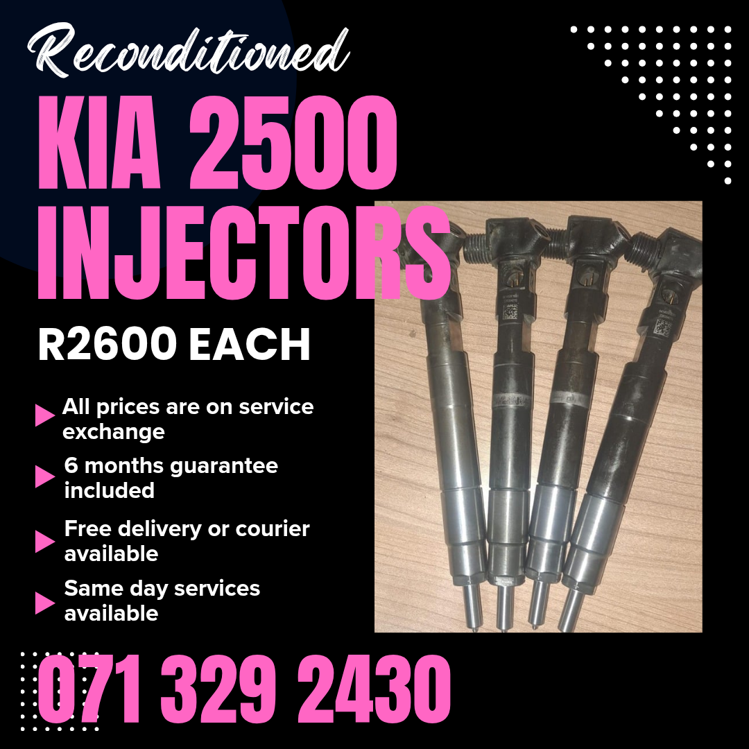 KIA 2500 INJECTORS FOR SALE WITH WARRANTY - Private Seller KIA 2500 INJECTORS FOR SALE WITH WARRANTY - Private Seller