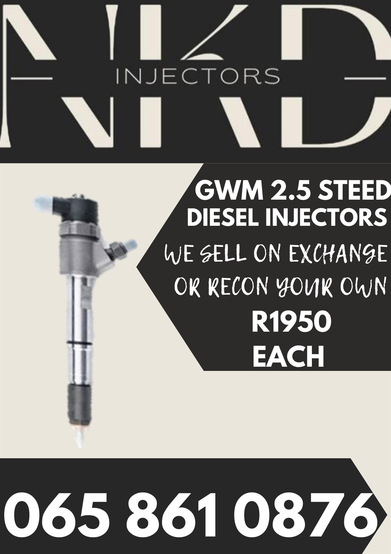GWM INJECTORS FOR SALE ON EXCHANGE OR WE RECON WITH WARRANTY - Private Seller GWM INJECTORS FOR SALE ON EXCHANGE OR WE RECON WITH WARRANTY - Private Seller