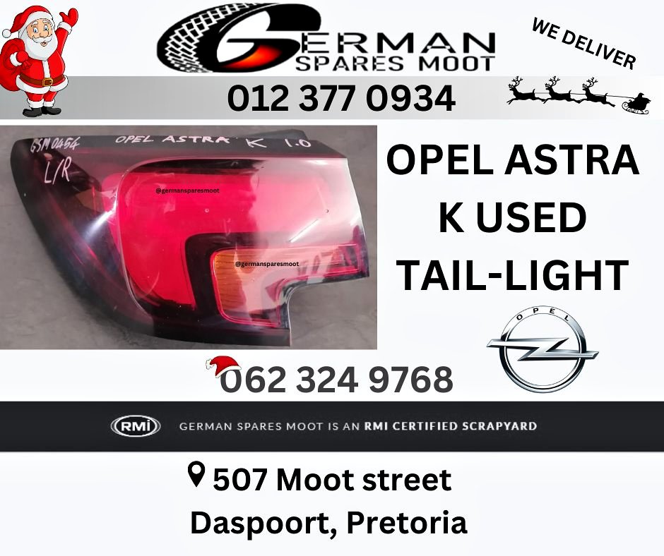 Opel Astra K used Tail-light