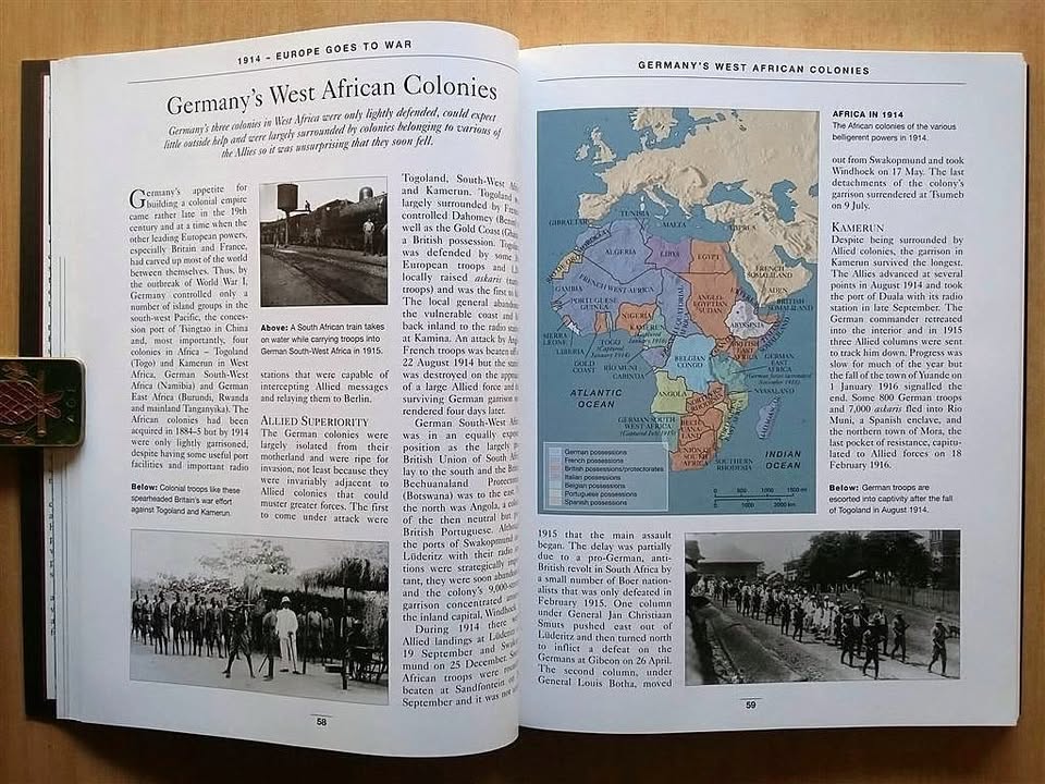The ultimate illustrated history of World War I. (Book is like new)