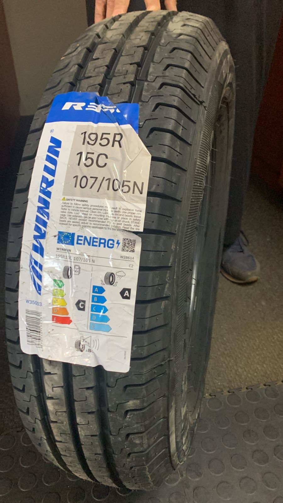 New tyres!! 195R15!!