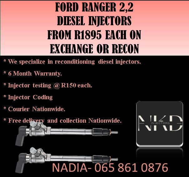 Ford Ranger 22 injectors for sale or recon - Private Seller Ford Ranger 22 injectors for sale or recon - Private Seller