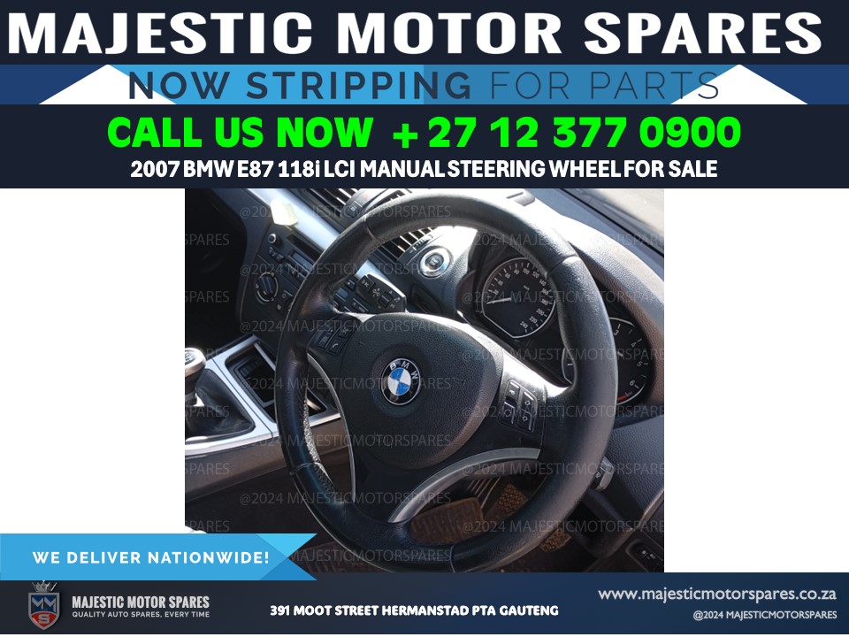 BMW E87 LCI Vehicle Steering Wheel for Sale