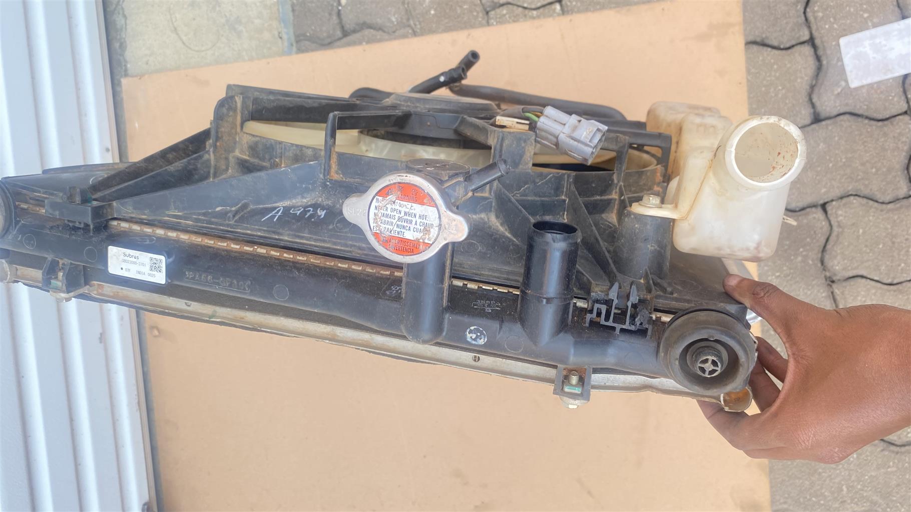 2019 Suzuki Vitara automatic radiator set