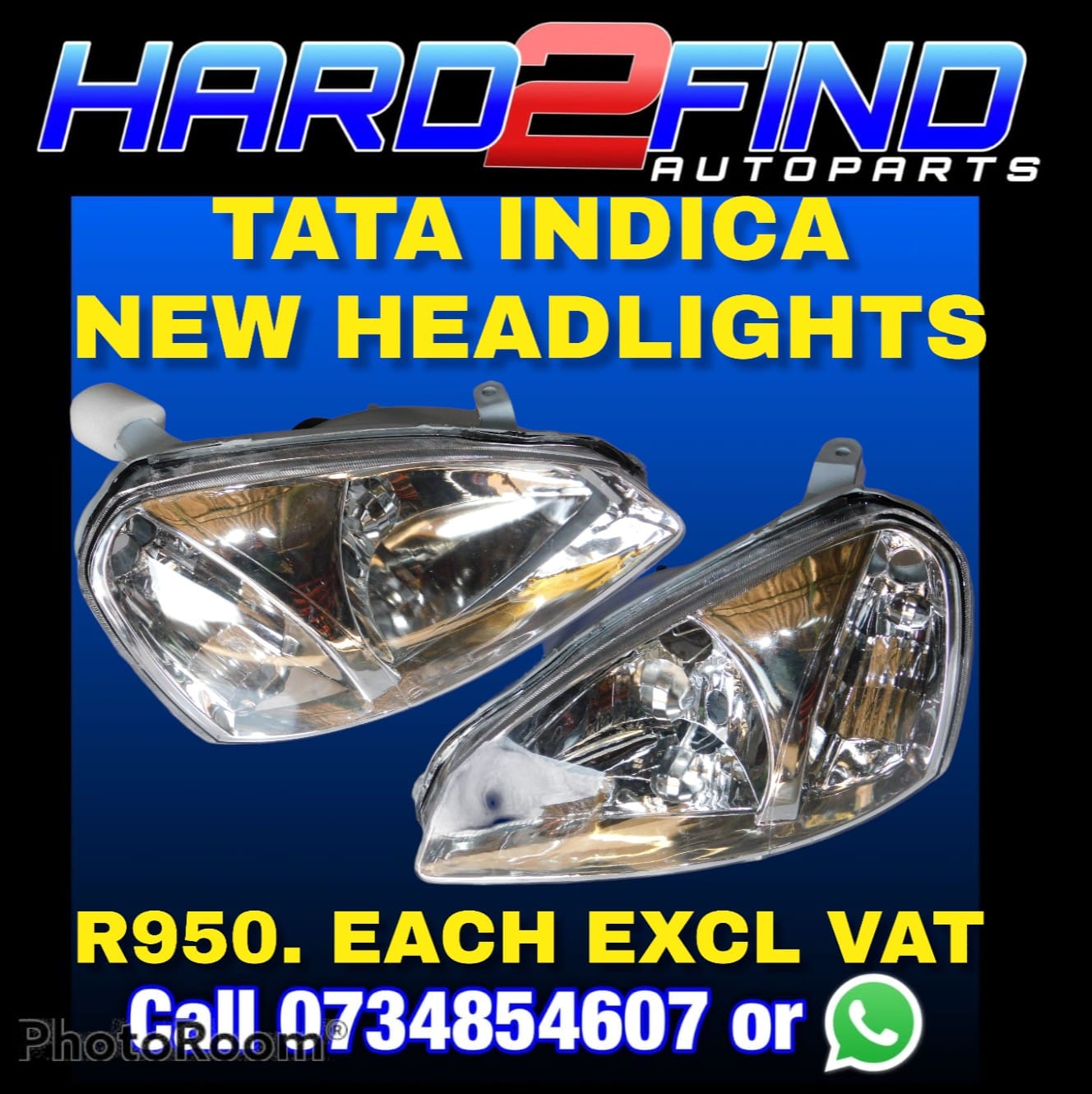 TATA INDICA V2 NEW HEADLIGHTS EXCL VAT - Private Seller TATA INDICA V2 NEW HEADLIGHTS EXCL VAT - Private Seller