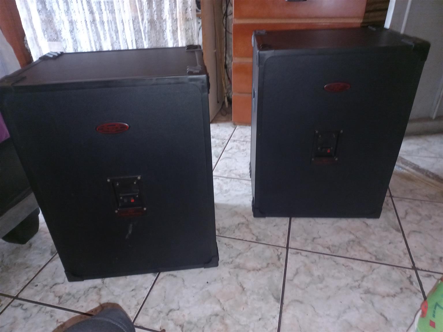 Verkoop infinity dynamic 15 inch speakers