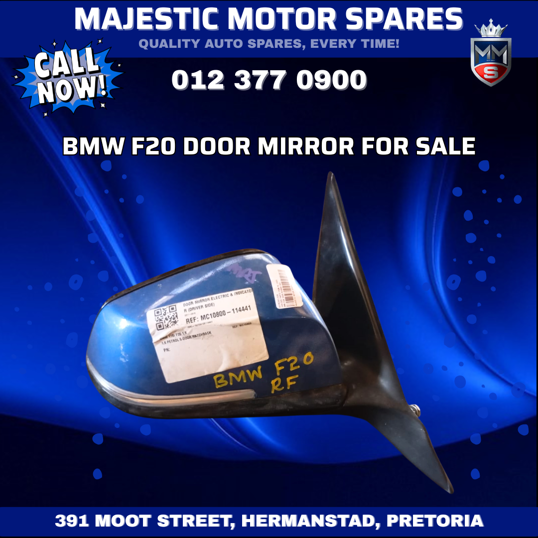 BMW F20 Door Mirror for Sale - In blue - Private Seller BMW F20 Door Mirror for Sale - In blue - Private Seller