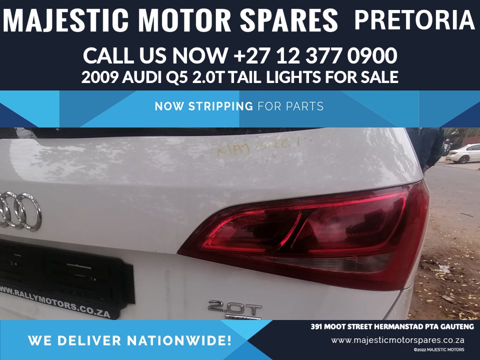2009 Audi Q5 tail lights for sale used - Private Seller 2009 Audi Q5 tail lights for sale used - Private Seller