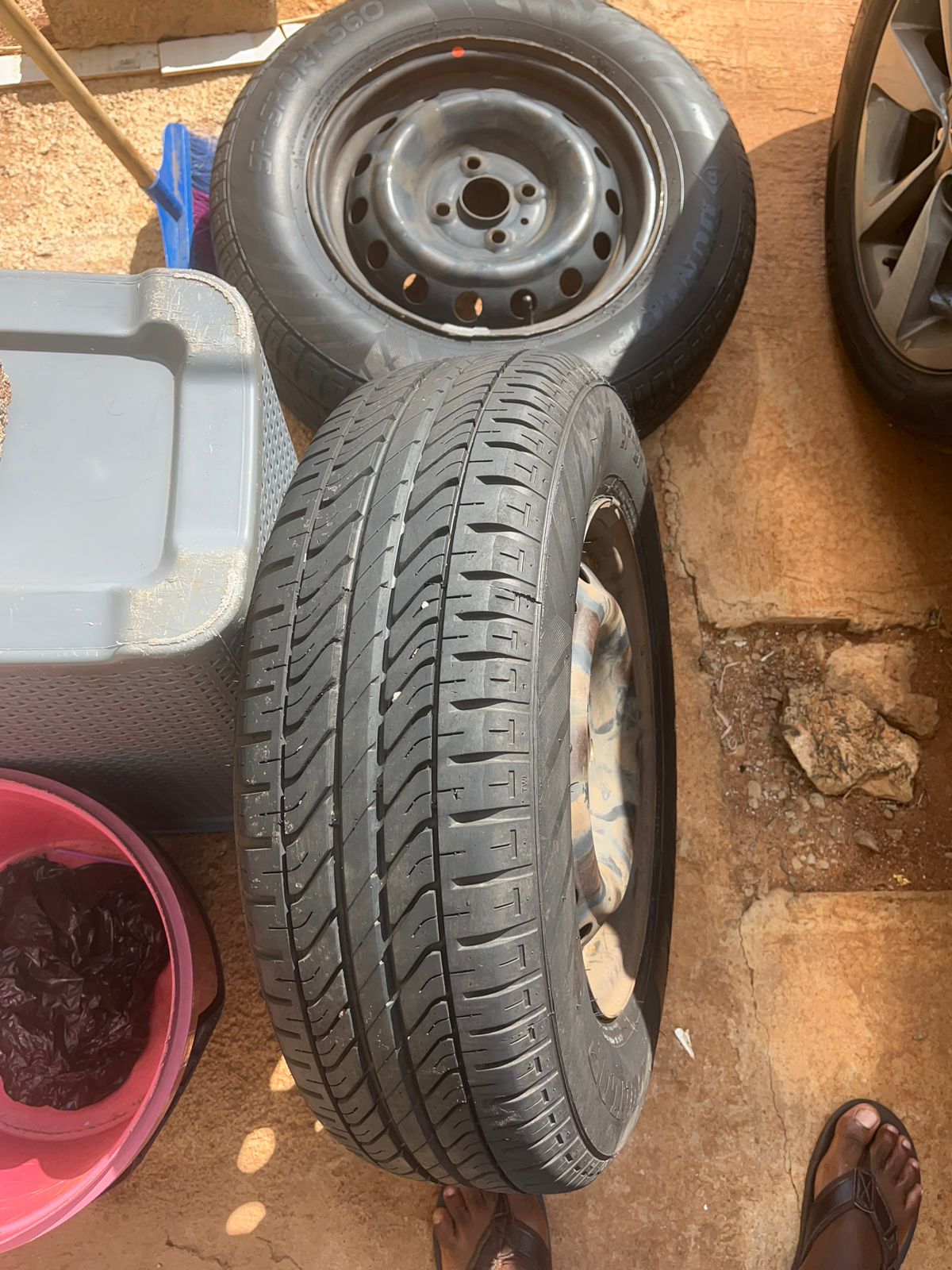 Tyres and steel rims - Private Seller Tyres and steel rims - Private Seller