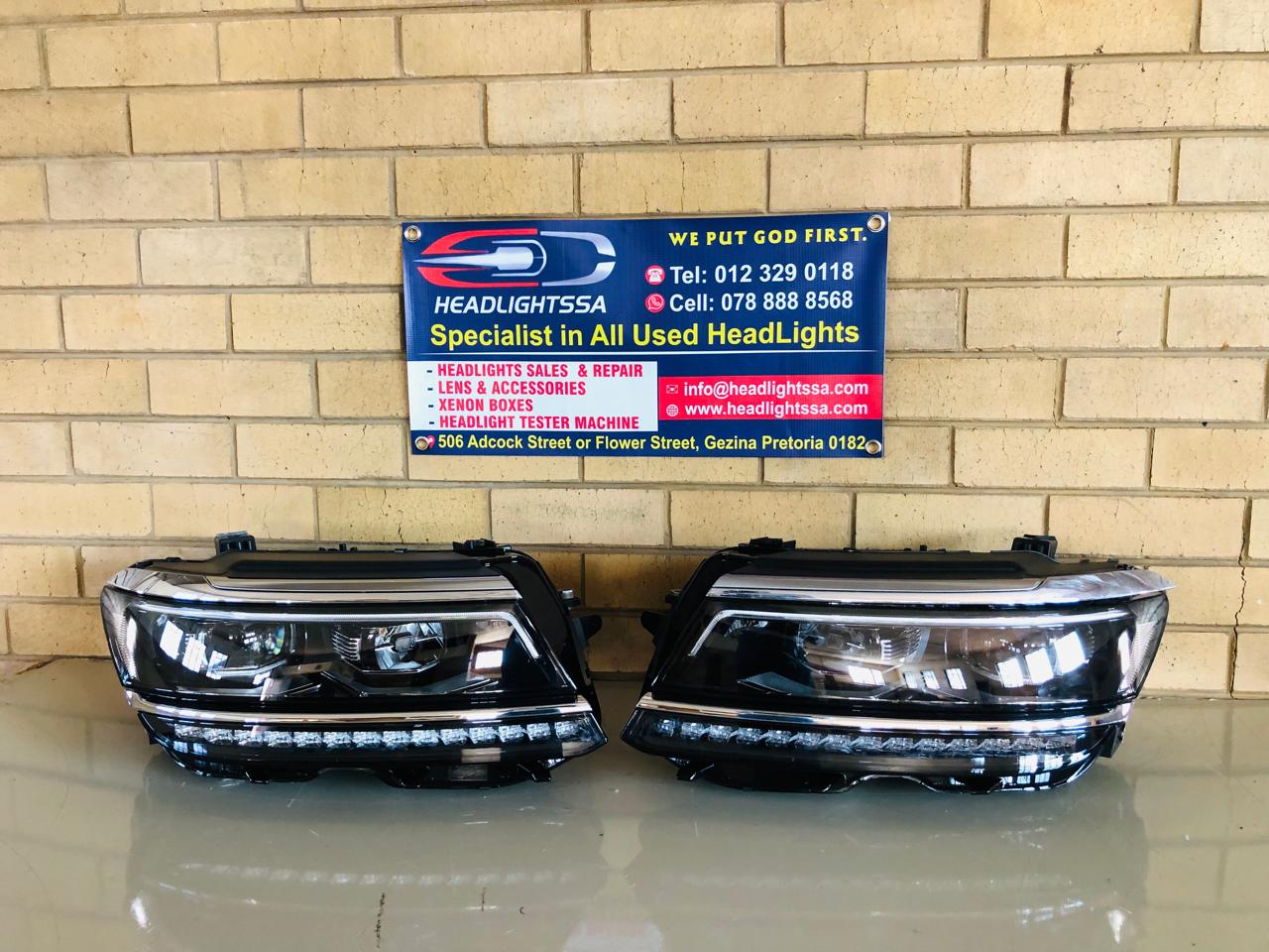 VW Tiguan R-line left and right side LED xenon headlights - Private Seller VW Tiguan R-line left and right side LED xenon headlights - Private Seller