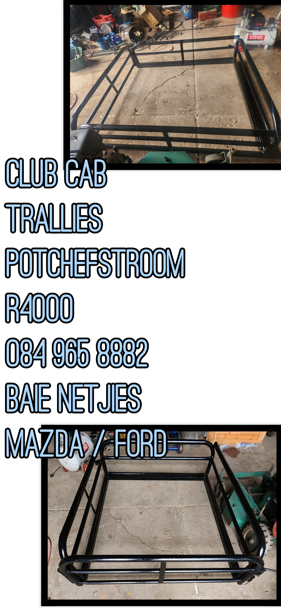 Mazda Ford cattle rails - Private Seller Mazda Ford cattle rails - Private Seller