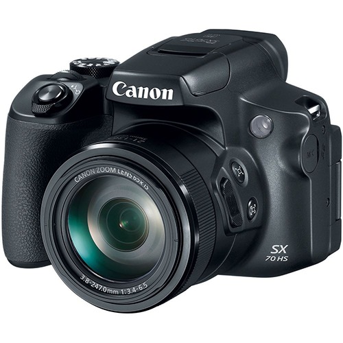 Canon PowerShot SX70HS Digital Camera (Black) Canon PowerShot SX70HS Digital Camera (Black)