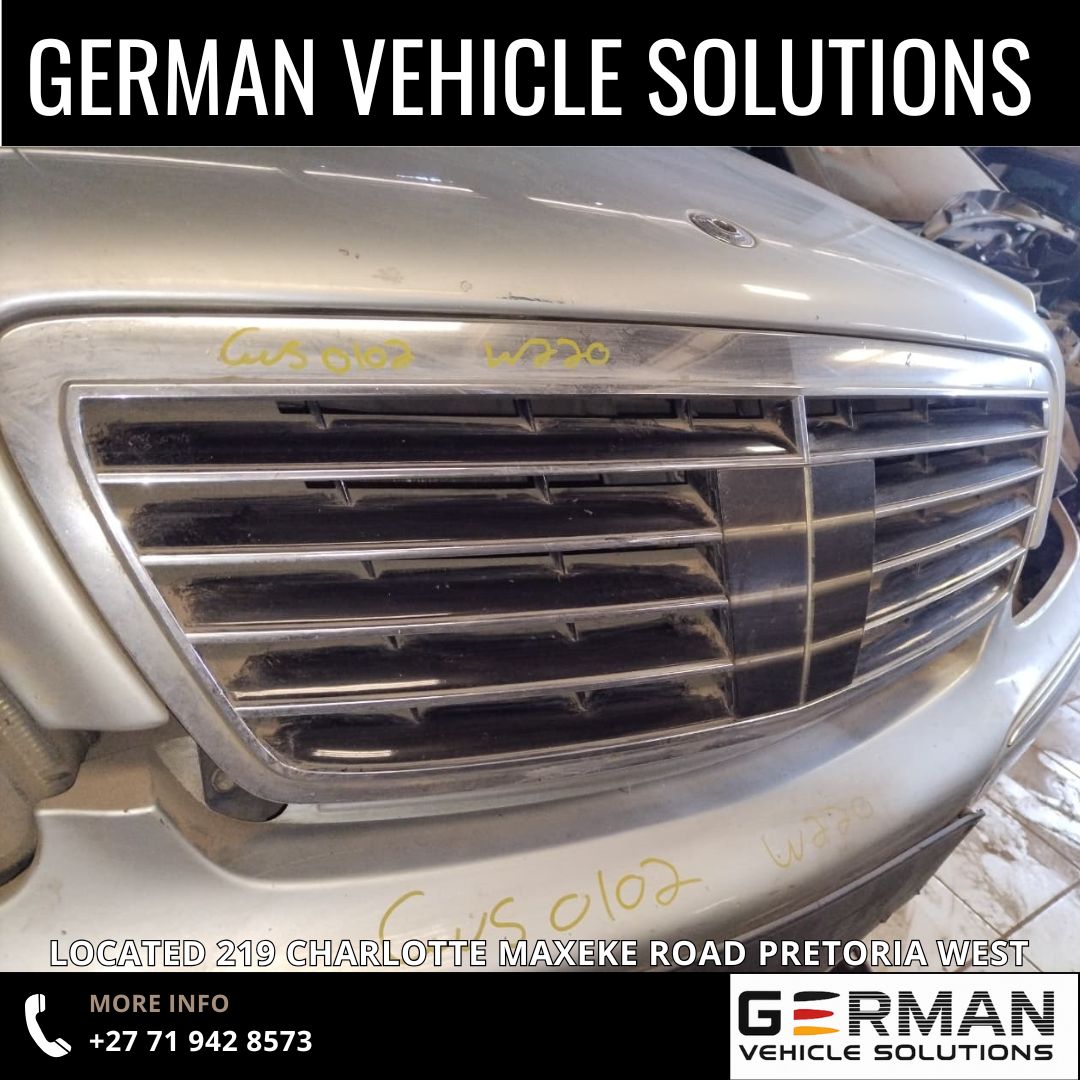 Mercedes Benz S500 main grill for sale used W220 - Private Seller Mercedes Benz S500 main grill for sale used W220 - Private Seller