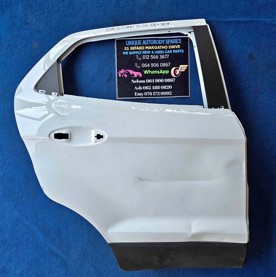 Ford Ecosport Door Right Rear 2013 – 2024 Ford Ecosport Door Right Rear 2013 – 2024