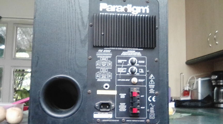 Paradigm PDR-10 Home Cinema Subwoofer Paradigm PDR-10 Home Cinema Subwoofer