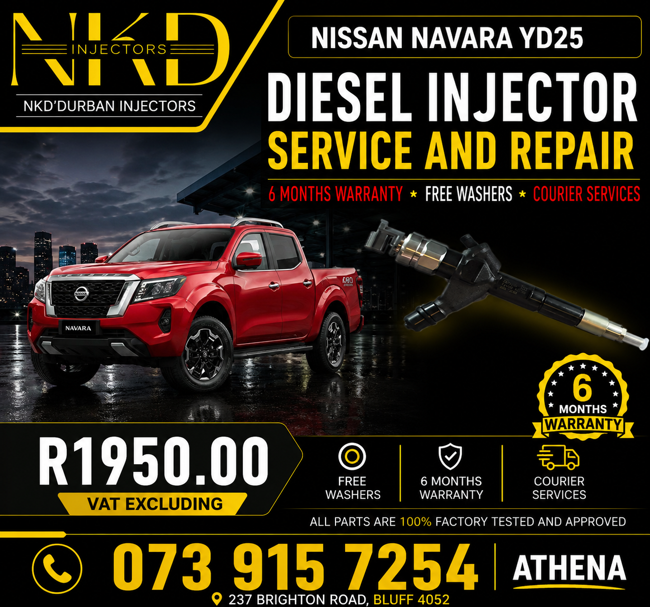 Recondition_Injectors_Nissan_Navara_YD25 - Private Seller Recondition_Injectors_Nissan_Navara_YD25 - Private Seller