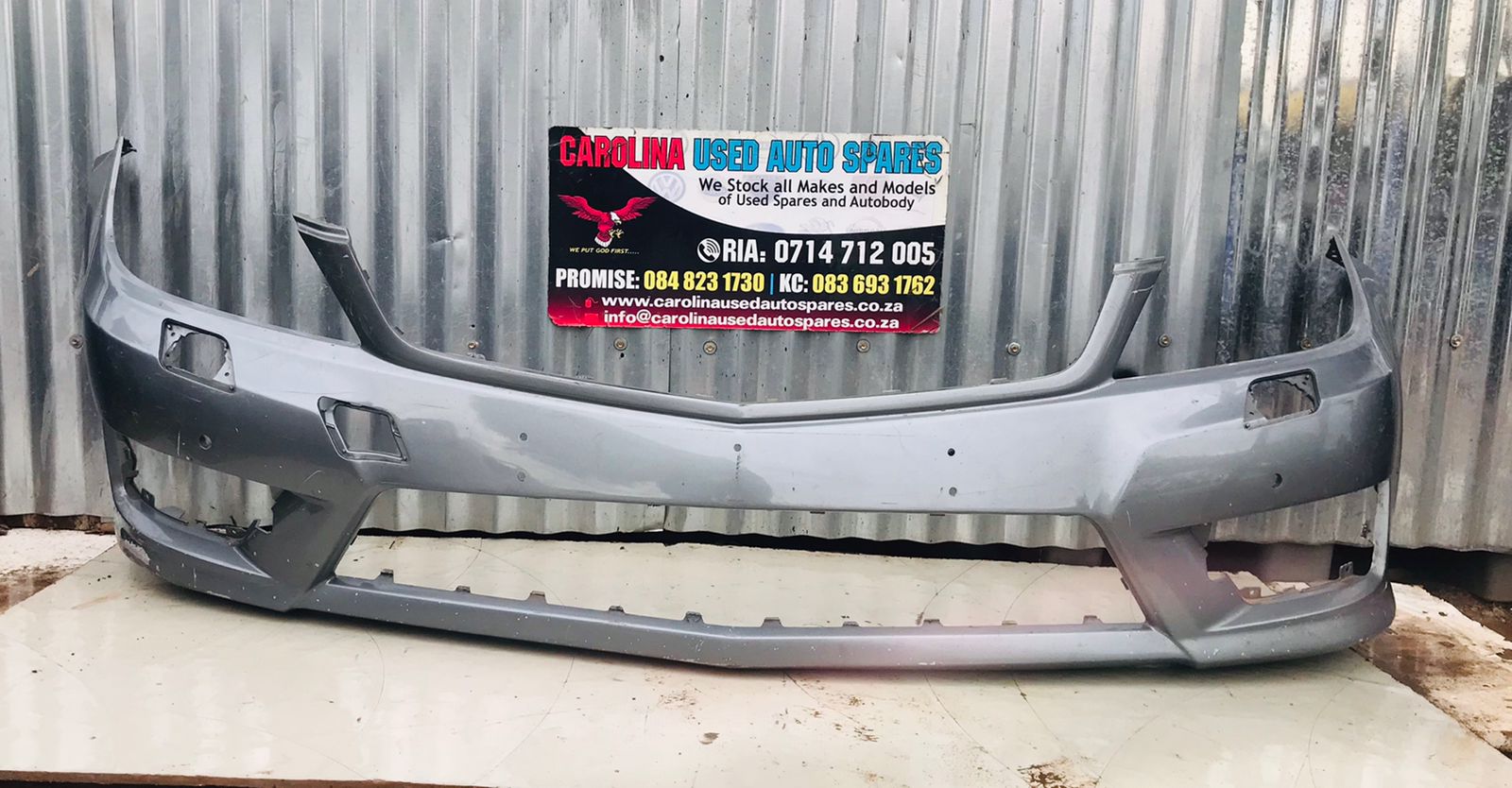 Mercedes Benz W204 facelift front bumper with PDC and Washers holes - Private Seller Mercedes Benz W204 facelift front bumper with PDC and Washers holes - Private Seller