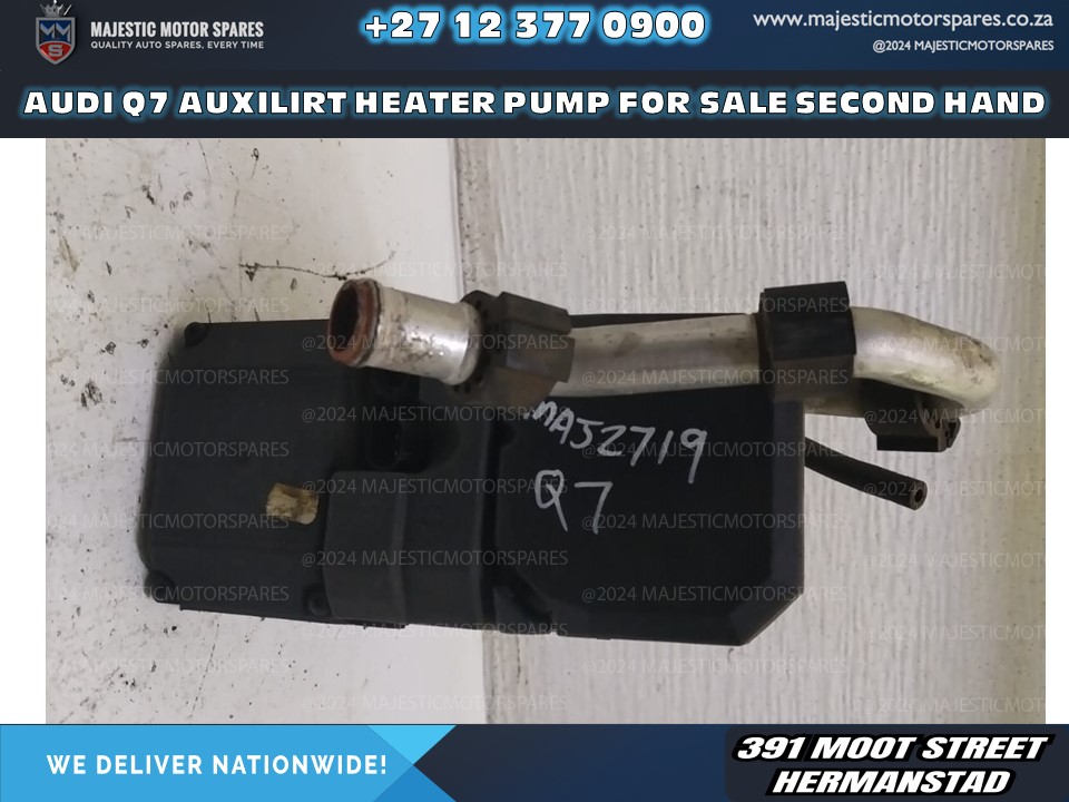 Audi Q7 Auxiliary Heater Pump for sale – Pre-Owned Audi Q7 Auxiliary Heater Pump for sale – Pre-Owned
