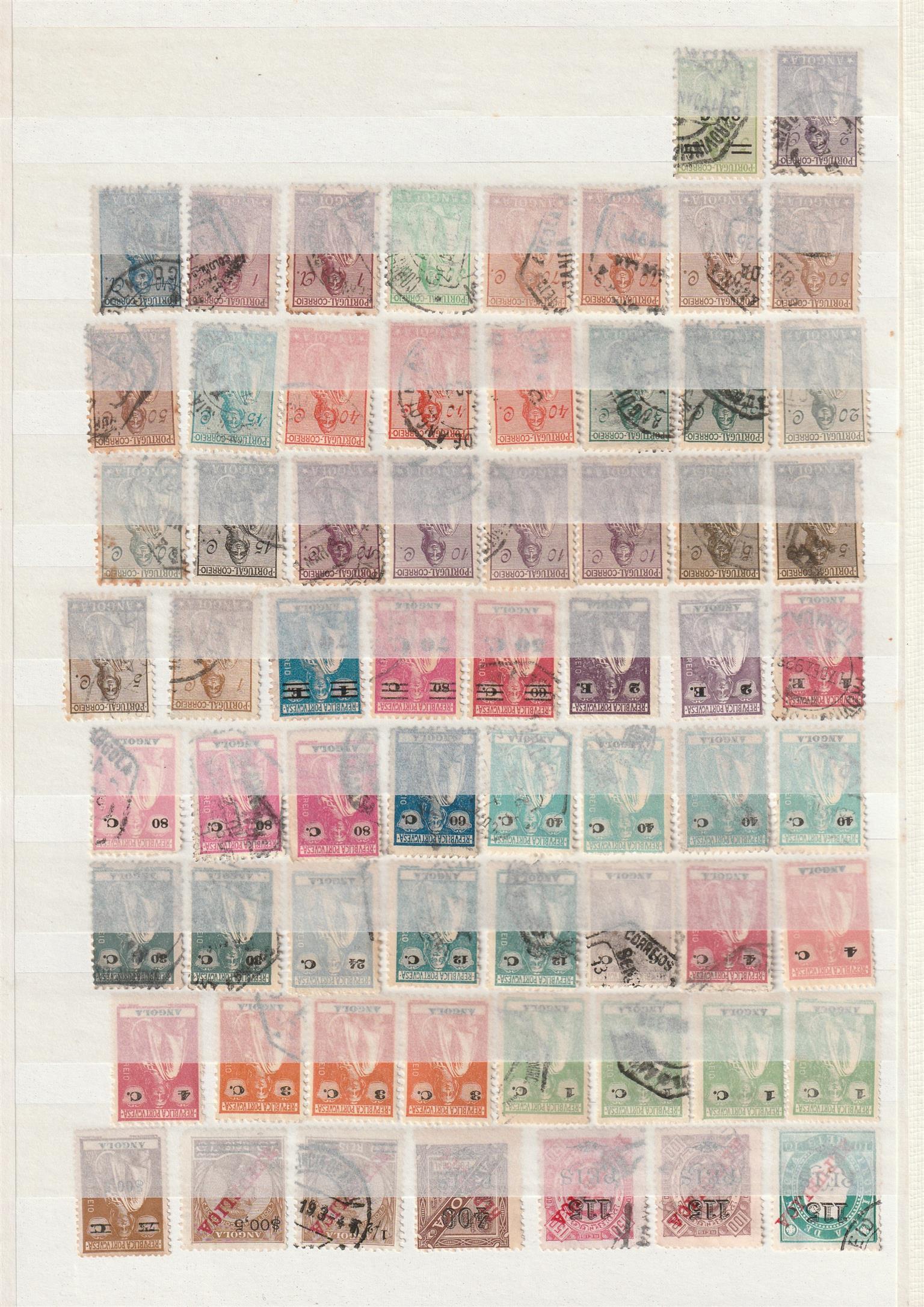 Angola Stamps 1870-2001 (Full Sets, Incomplete Sets, Duplicates, Minisheets)