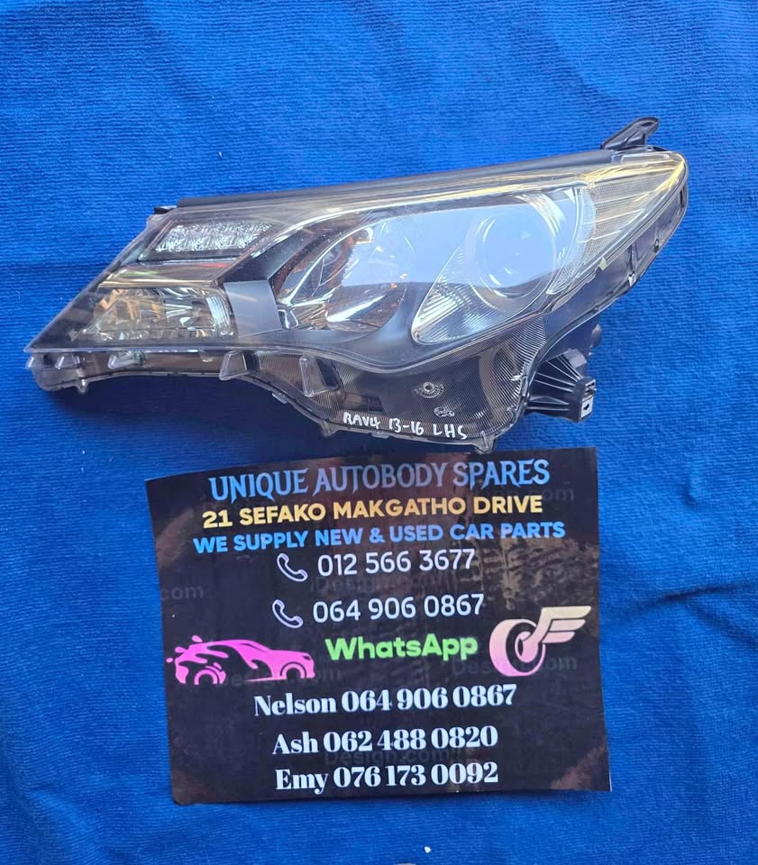Toyota RAV4 2013 + Left Headlight Toyota RAV4 2013 + Left Headlight