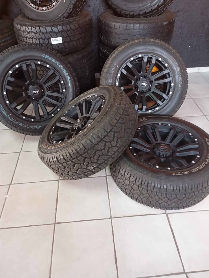 18" new rims and tyres for 4x4 bakkies and SUV available. - Private Seller