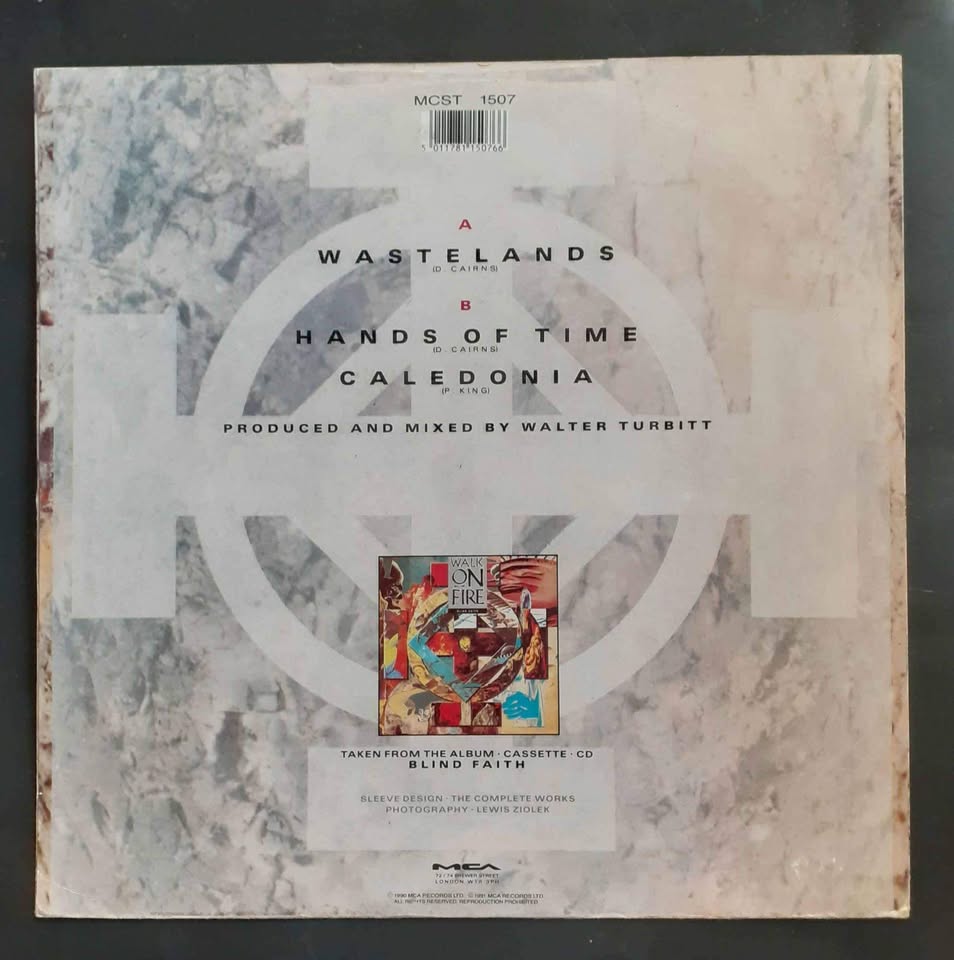 Walk on Fire - Wastelands 12" Single Record