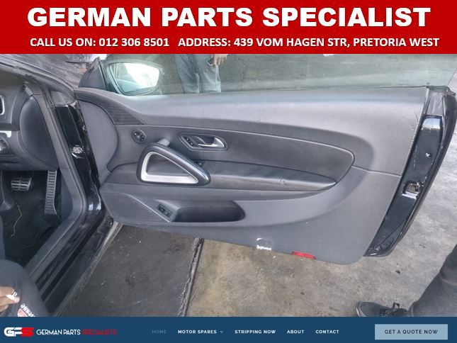 VW Scirocco 2010 USED replacement door panels for sale - Private Seller VW Scirocco 2010 USED replacement door panels for sale - Private Seller