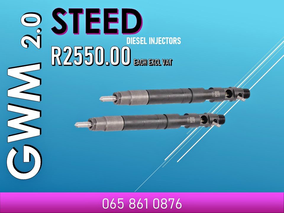 GWM 2.0 STEED DIESEL INJECTORS FOR SALE OR EXCHANGE - Private Seller GWM 2.0 STEED DIESEL INJECTORS FOR SALE OR EXCHANGE - Private Seller
