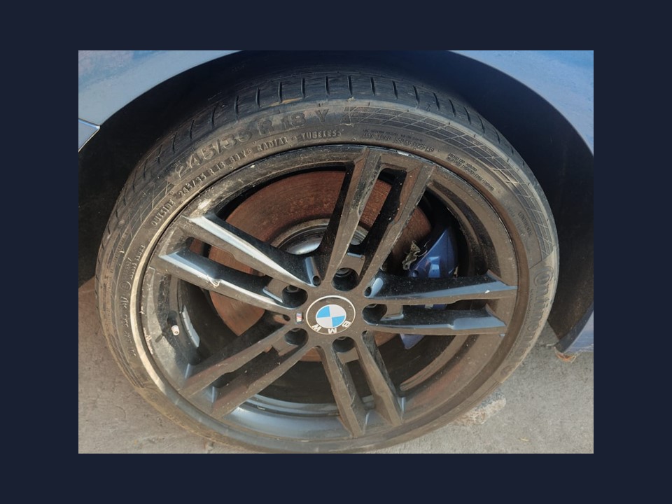 Bmw M140i F20 lci 245/35R18Y rims and mag tire set  for sale used - Private Seller